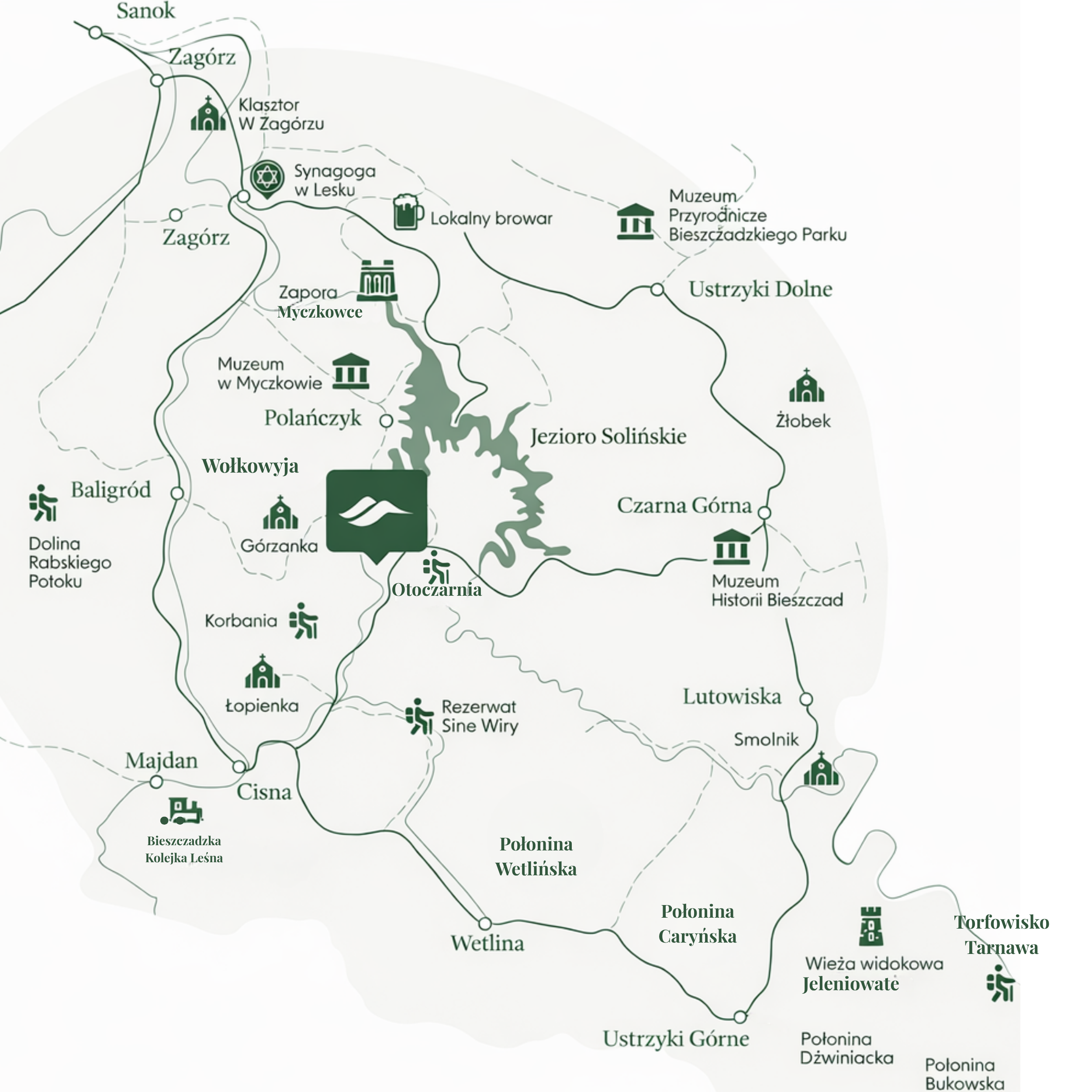 Połoniny - Resort w Bieszczadach. Yoga & SPA